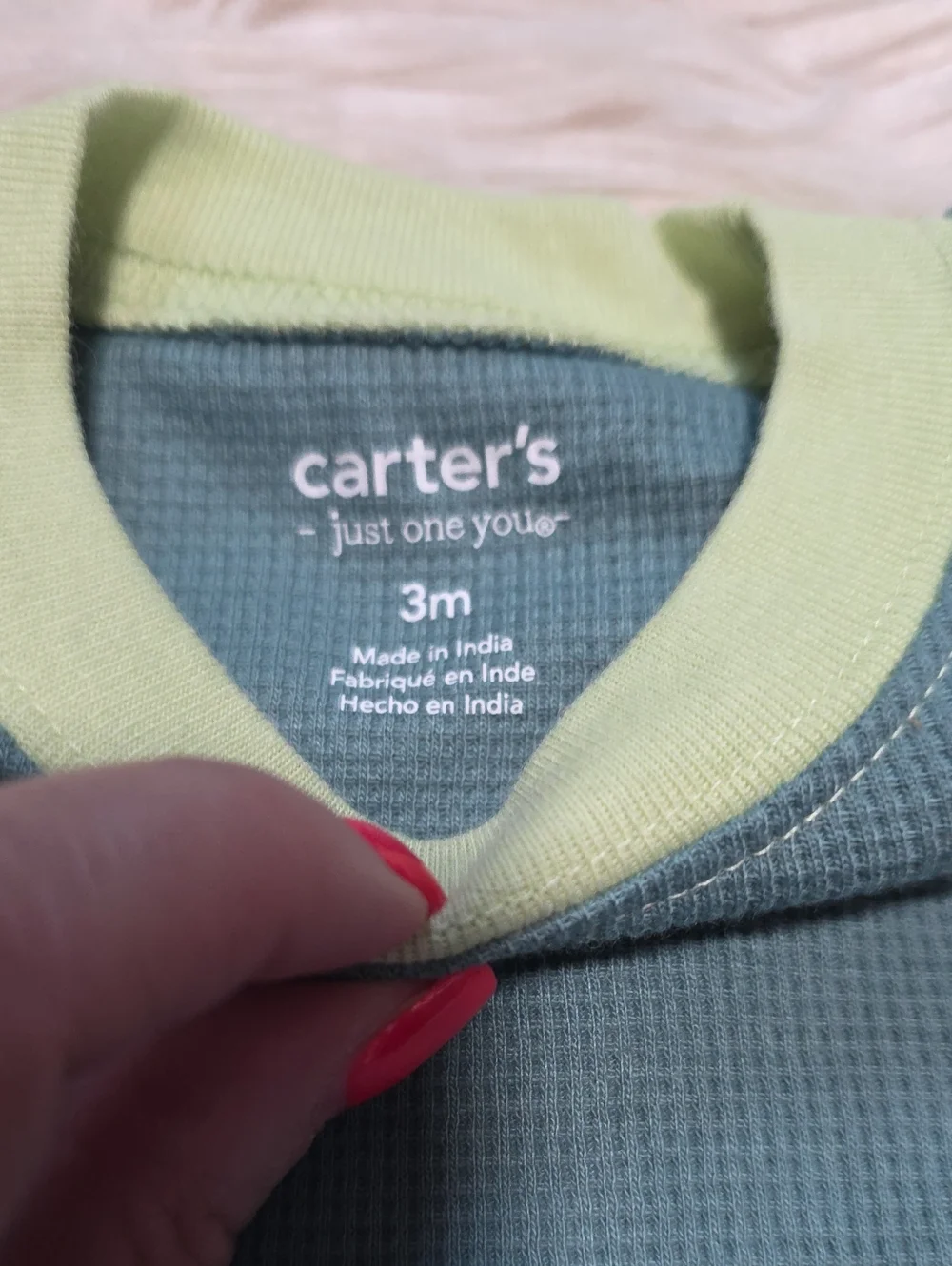 (2)  Carter's Bundle 3 Months